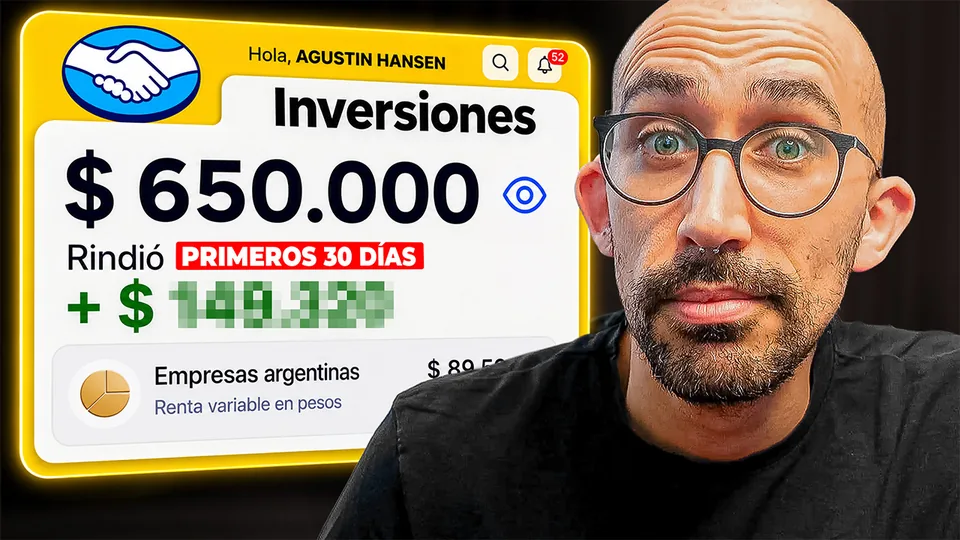 Miniatura de Agus Hansen: 1 Mes Invirtiendo en Mercado Pago (Este fue mi Resultado)